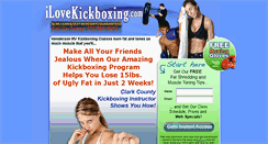Desktop Screenshot of ilovekickboxinghendersonnv.com